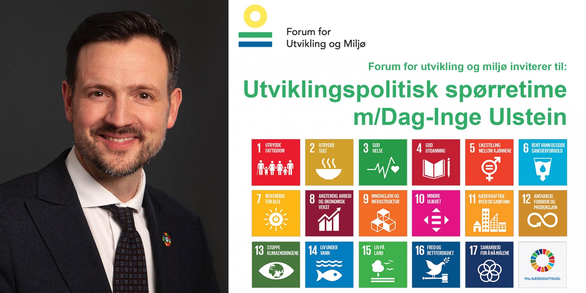Utviklingspolitisk spørretime med Dag-Inge Ulstein