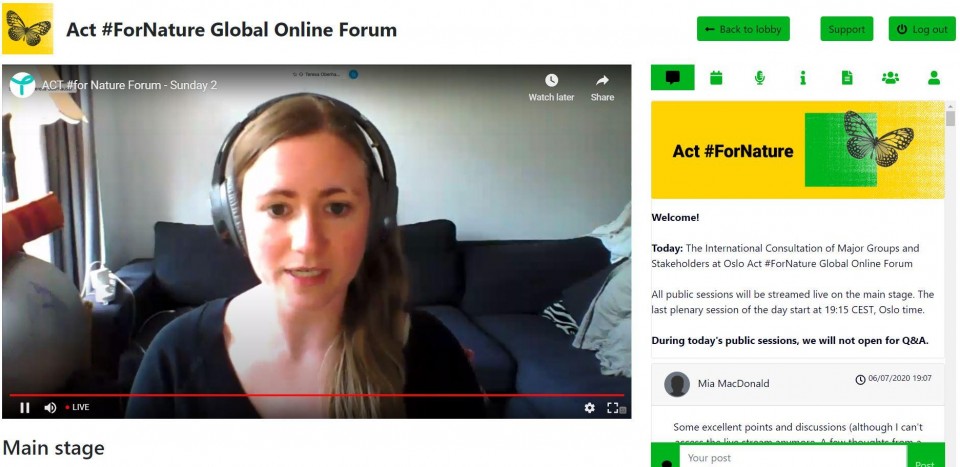 Civil society from all over the world gathered online to demand a just and sustainable COVID-19 recovery