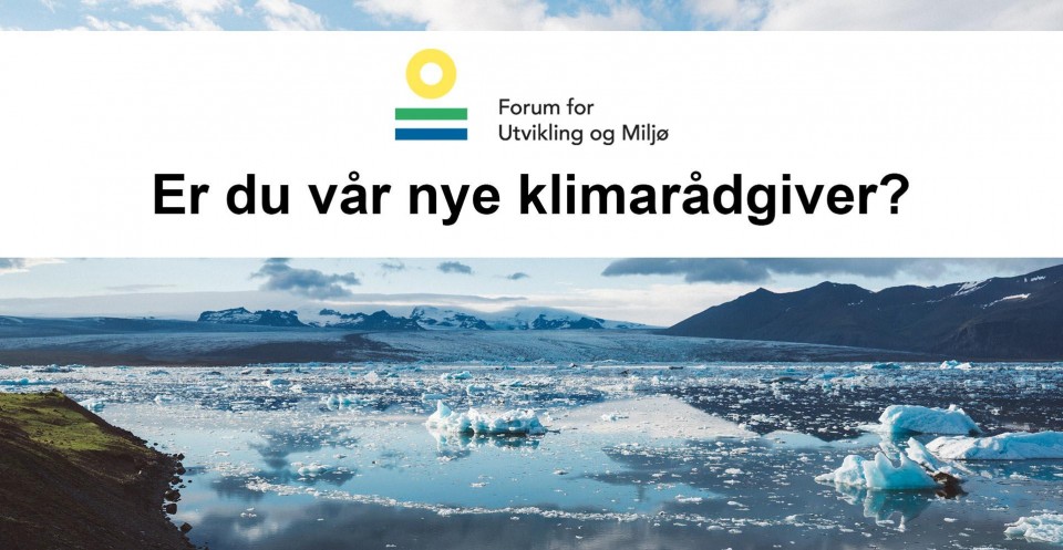 Er du vår nye klimarådgiver?