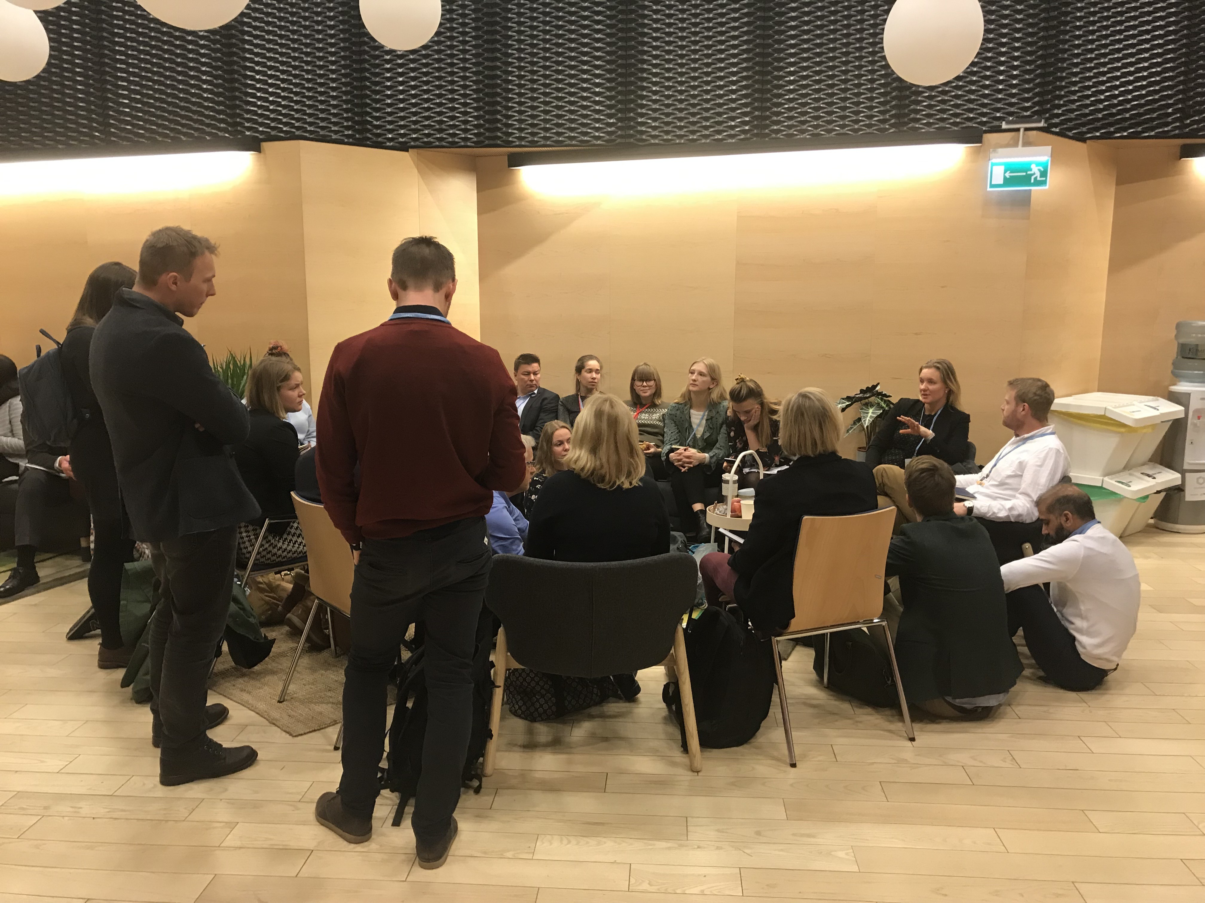 ForUM holdt daglige koordineringsmøter med det norske sivilsamfunnet under klimatoppmøtet i Katowice.