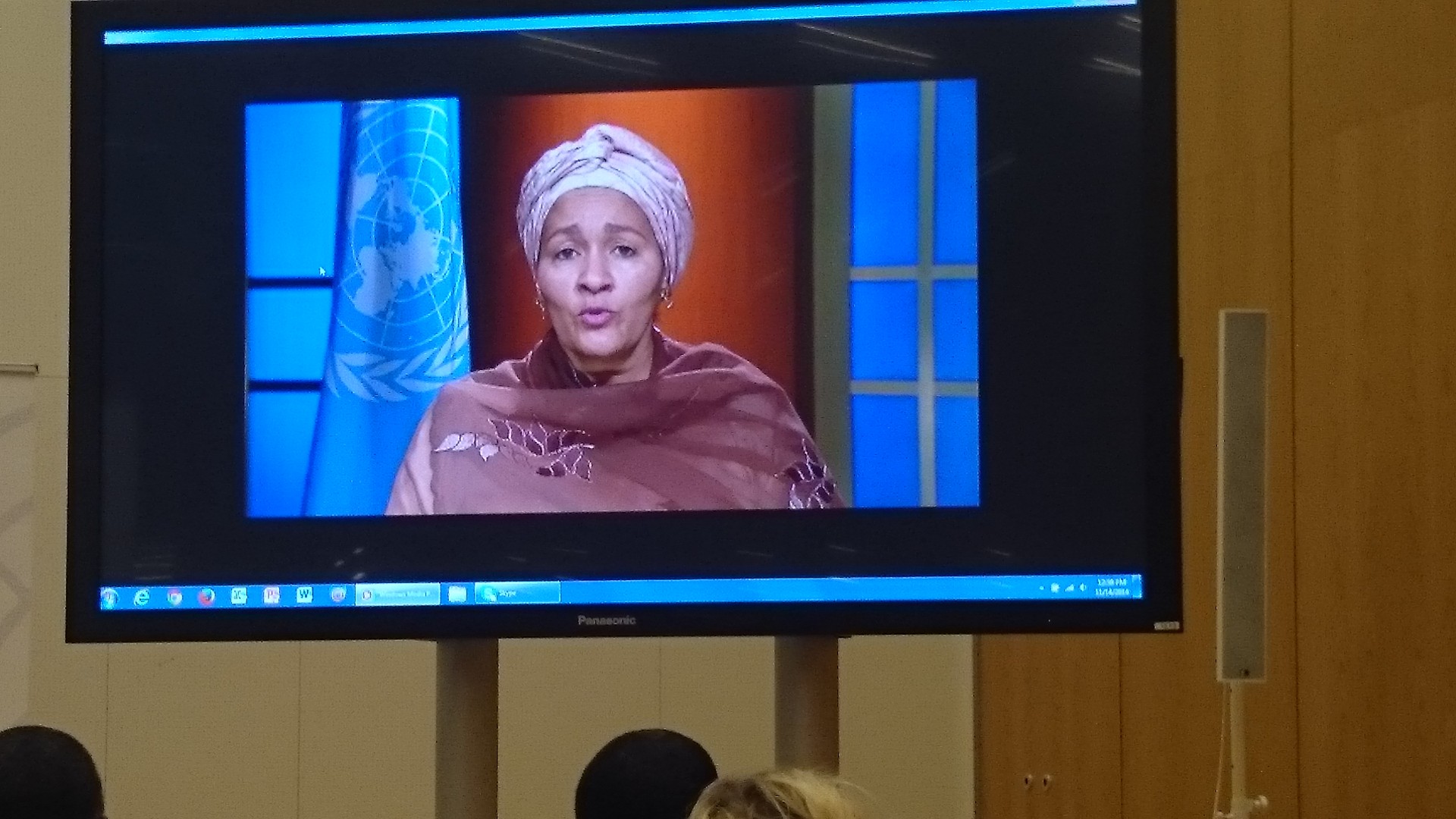 Amina Mohammed special Advisor of The Secretary General on post2015 Development planning
