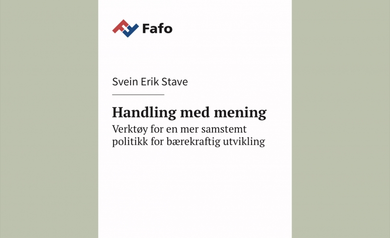 «Handling med mening» - hvordan sikre samstemthet i norsk politikk?