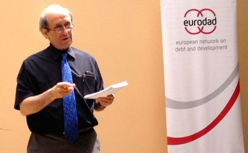 Barry Herman på EURODAD-møte i juni 2014.
Foto: SLUG
