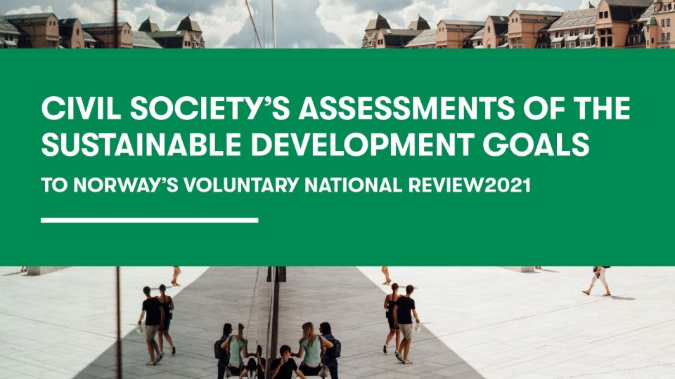 Inspired by Finland, Norway includes civil society’s assessments in the official VNR report